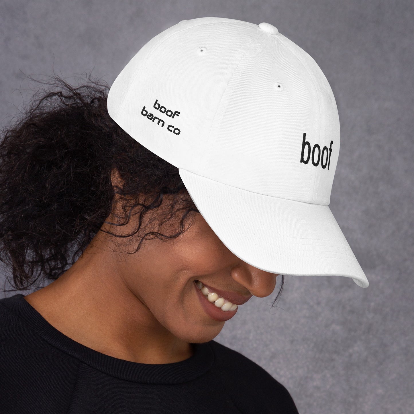 boof stretched dad hat